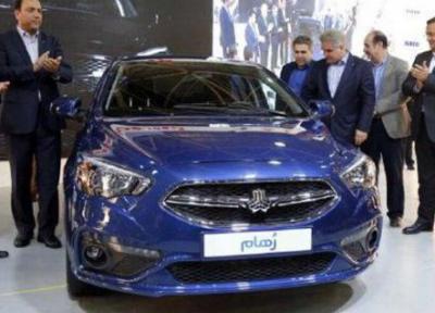 خودرو رهام اولین خودرو ایرانی تولیدی روی پلت فرم SP100 معرفی گردید